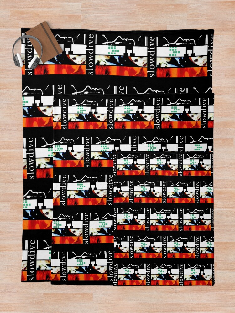 Thumbnail 5 of 6, Throw Blanket, Slowdive - Discography designed and sold by ShopThreadHouse.