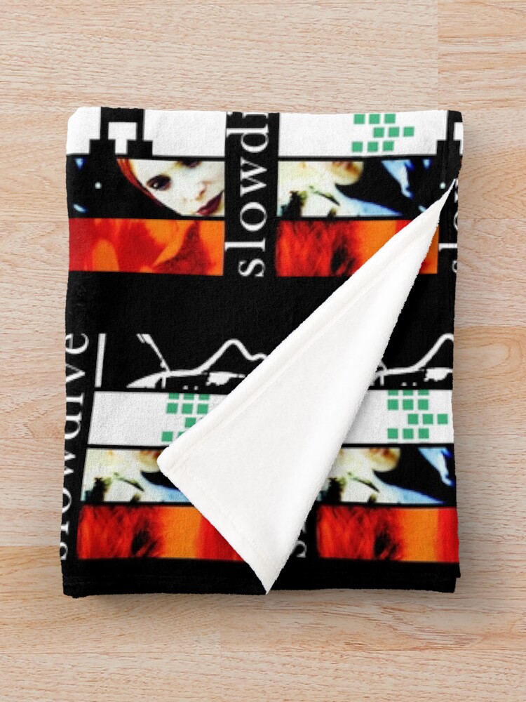 Thumbnail 3 of 6, Throw Blanket, Slowdive - Discography designed and sold by ShopThreadHouse.