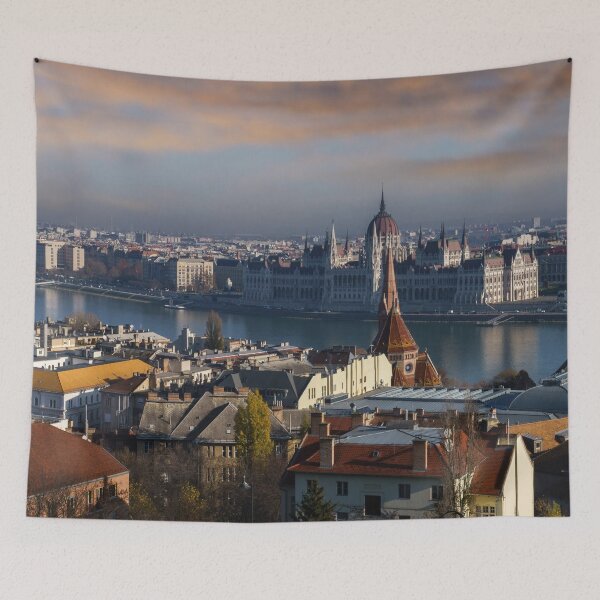 Item preview, View of the Hungarian Parliament Building designed and sold by rawshutterbug.