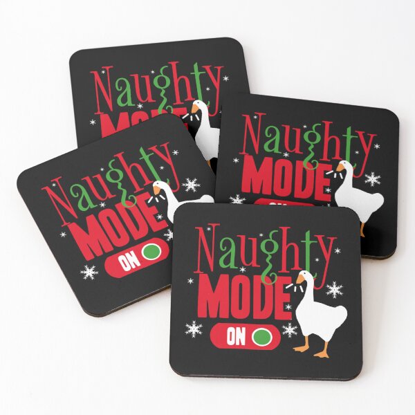 Item preview, Naughty Mode On Goose Game Christmas designed and sold by slaydsgstudio.