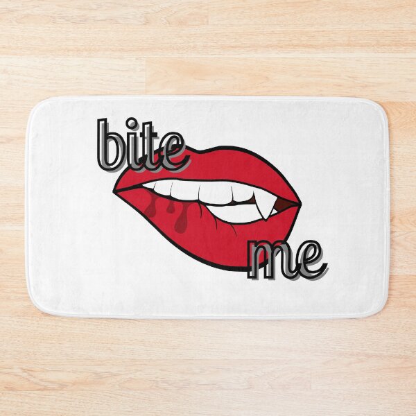 Item preview, bite me - version 1 designed and sold by AR-Daydreams.