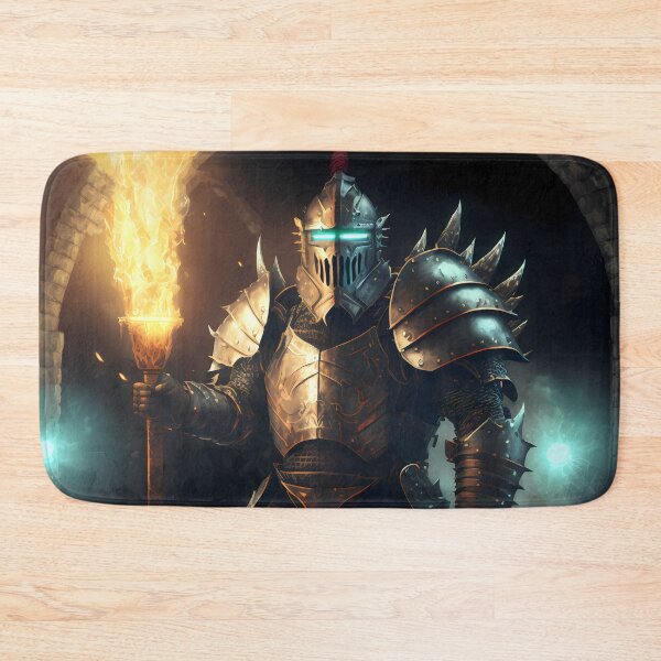 Item preview, Dark Fantasy Knight with flaming spear designed and sold by PM-Artistic.