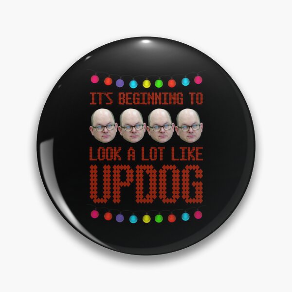 Item preview, What We Do In the Shadows Christmas Sweater Design—It’s Beginning to Look a Lot Like Updog   designed and sold by MDPortStudio.