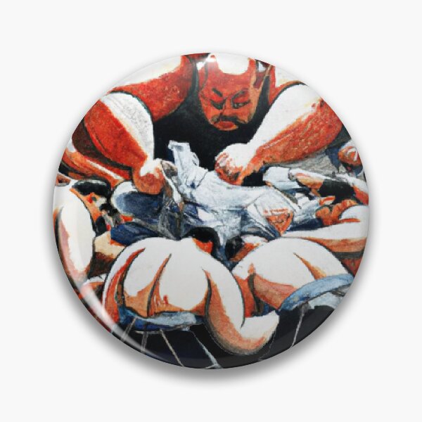 Artikelvorschau, Sumo-Ringer im Training - Ukiyo-e Art.-Nr entworfen und verkauft von Ukiyo Escape.
