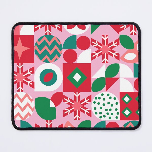 Item preview, Christmas Santa seamless pattern with flowers stars designed and sold by UnloveToy10.