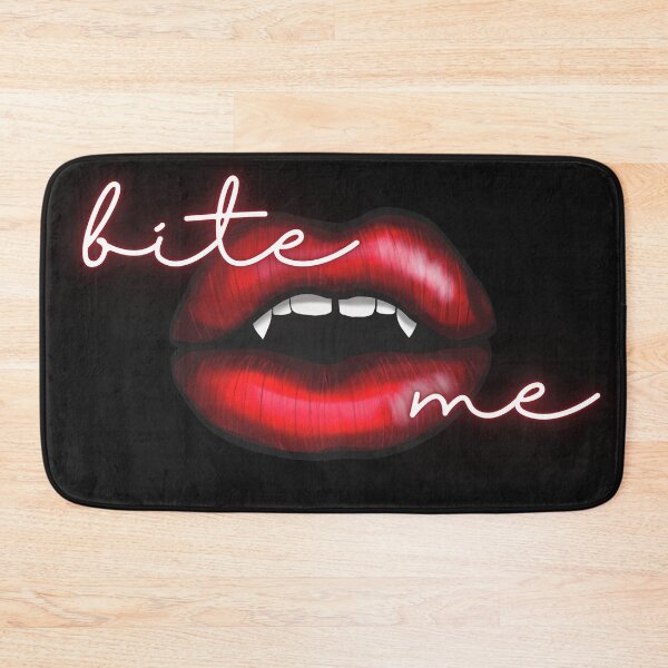Item preview, bite me - version 2 designed and sold by AR-Daydreams.