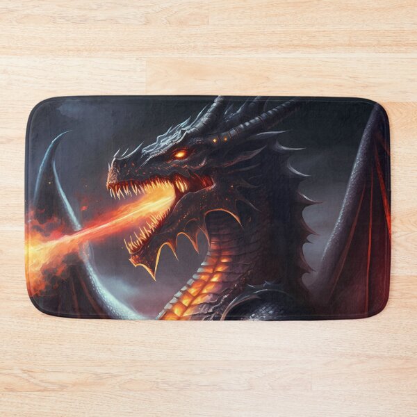 Item preview, Dark Fantasy fire breathing dragon version 2 designed and sold by PM-Artistic.