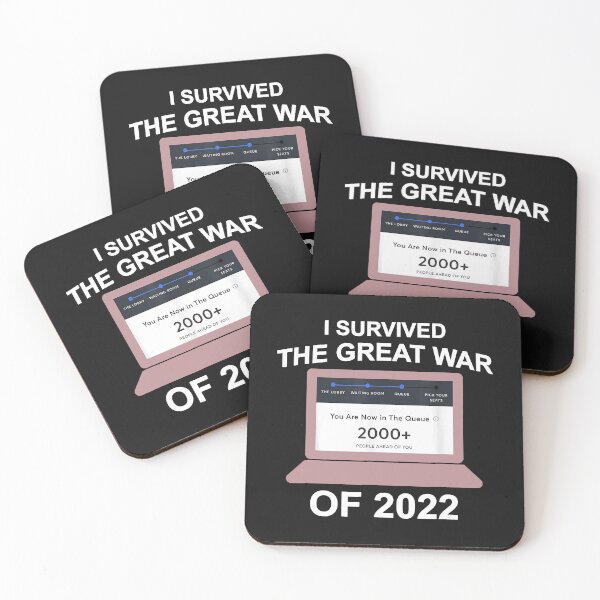Item preview, I Survived the Great War Of 2022 designed and sold by BurdenArts.