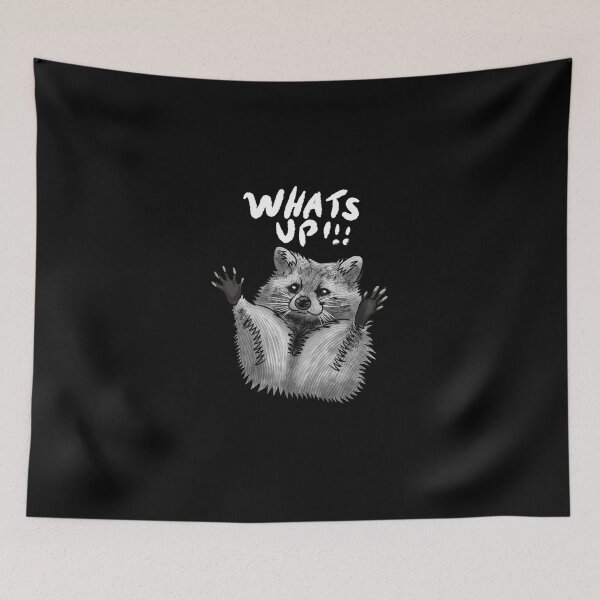 Item preview, What's up Racoon designed and sold by Migiteart.