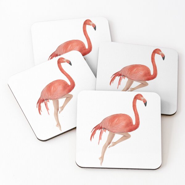 Item preview, Flamingo with legs. Enough said. designed and sold by Mazzakazoo.