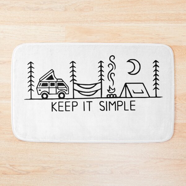 Item preview, Keep it simple designed and sold by TravelMoucha.