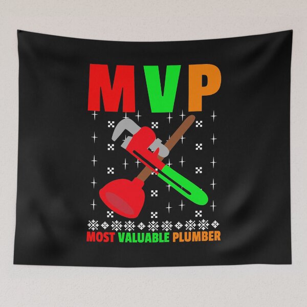 Item preview, Plumber Xmas Most Valuable Plumber, Plumbing Christmas, Plumb Xmas designed and sold by Tee Hub.