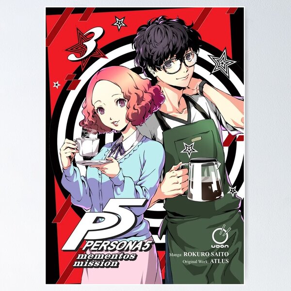 Joker and Haru - Persona 5 Mementos Mission | Art Board Print