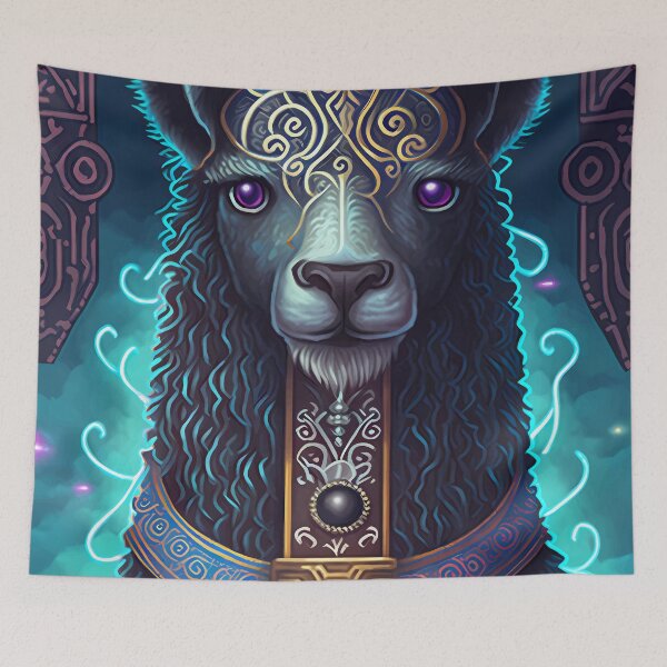 Item preview, Dark fantasy alpaca version 1 designed and sold by PM-Artistic.
