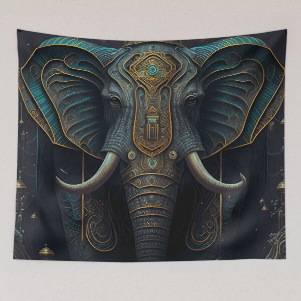 Item preview, Dark fantasy elephant version 1 designed and sold by PM-Artistic.