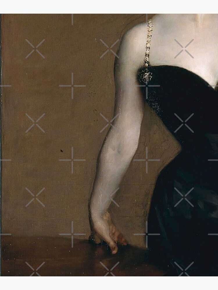 John Singer Sargent Madame X Detail 2 Poster For Sale By A Teen Idle Redbubble 8220