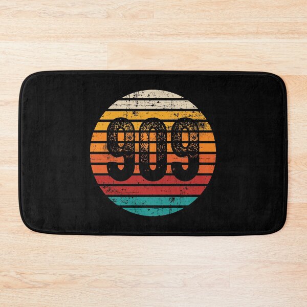 Item preview, Distressed Vintage Sunset 909 Area Code designed and sold by Gold Wings Tees.