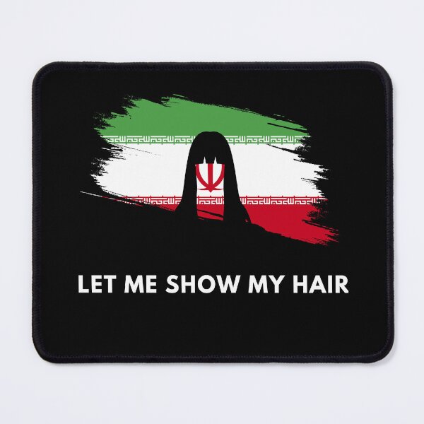 Item preview, Iran - Let Me Show My Hair designed and sold by T- VIbes ⭐ ⭐ ⭐ ⭐ ⭐.