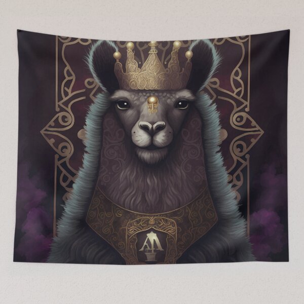 Item preview, Dark Fantasy Alpaca King designed and sold by PM-Artistic.