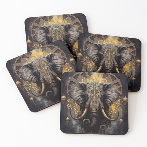 Item preview, Dark fantasy elephant version 2 designed and sold by PM-Artistic.