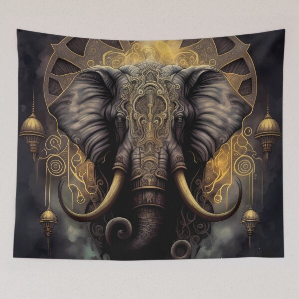Item preview, Dark fantasy elephant version 2 designed and sold by PM-Artistic.