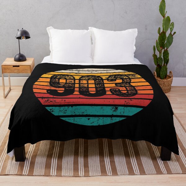 Item preview, Distressed Vintage Sunset 903 Area Code designed and sold by Gold Wings Tees.