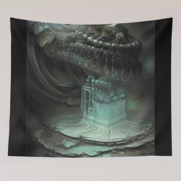 Item preview, weird alien looking bio organic  designed and sold by dtmtattoo.