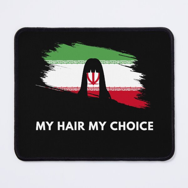 Item preview, Iran - My Hair My Choice  designed and sold by T- VIbes ⭐ ⭐ ⭐ ⭐ ⭐.
