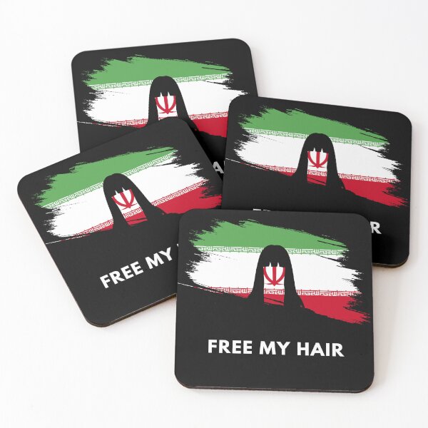 Item preview, Iran - Free My Hair designed and sold by T- VIbes ⭐ ⭐ ⭐ ⭐ ⭐.