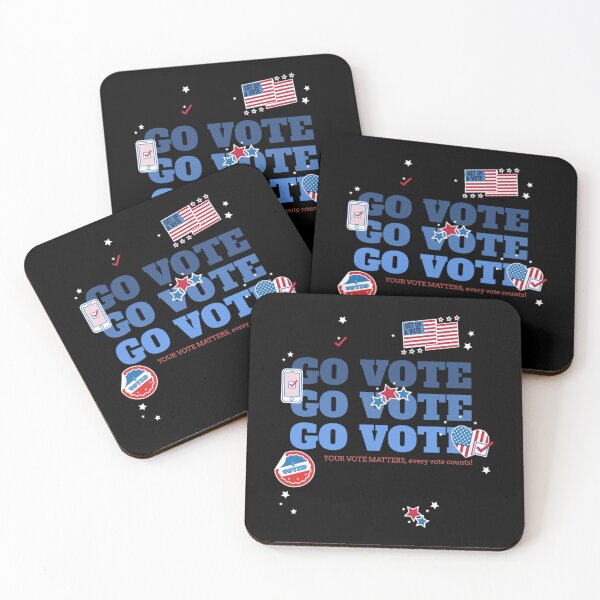 Item preview, GO VOTE   designed and sold by CornerCactis.