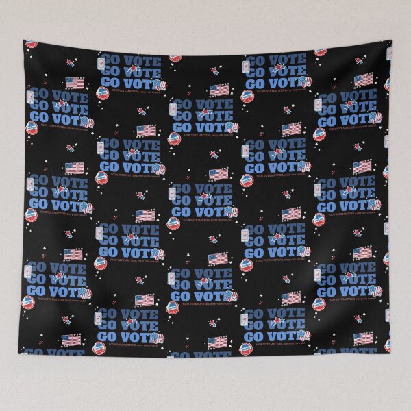 Item preview, GO VOTE   designed and sold by CornerCactis.
