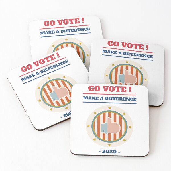 Item preview, Go Vote! Make a Difference designed and sold by CornerCactis.