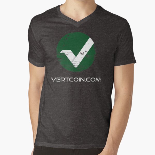 Vertcoin.com V-Neck T-Shirt