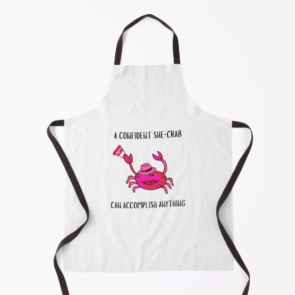 Item preview, CONFIDENT SHE-CRAB FUNNY PINK HAT HANDBAG CRAB designed and sold by EllieMonroe.