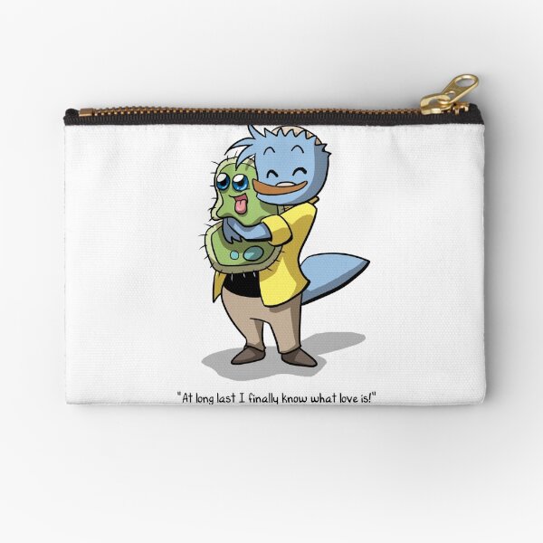 Norm and Squishy from 'My Cage' Zipper Pouch