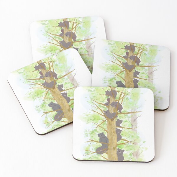 Item preview,  black bear family designed and sold by Drawabook.