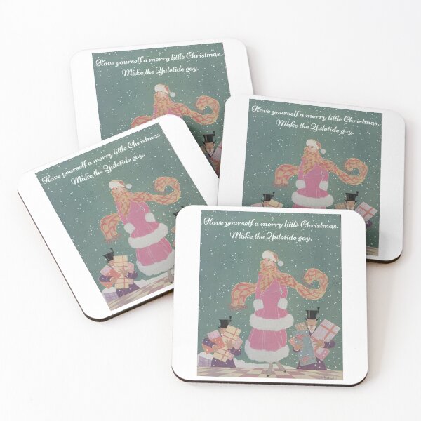 Item preview, Make The Yuletide Gay Christmas Vintage Vogue designed and sold by Tracy Ayers.