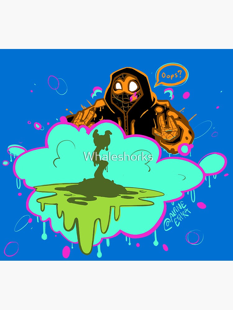 "Spidey Mikey and the creation of IceCream Kitty" Poster for Sale by