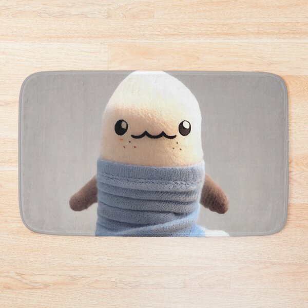 Item preview, Happy Cute Sock Puppet Digital Painting designed and sold by CodeAndColors.