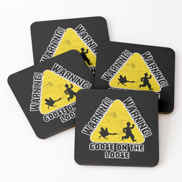 Item preview, Goose On The Loose Warning    designed and sold by mudodsgcollec.