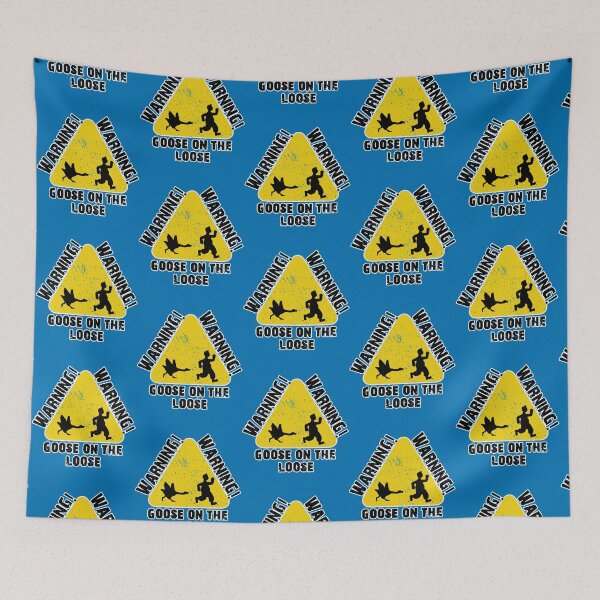 Item preview, Goose On The Loose Warning    designed and sold by mudodsgcollec.