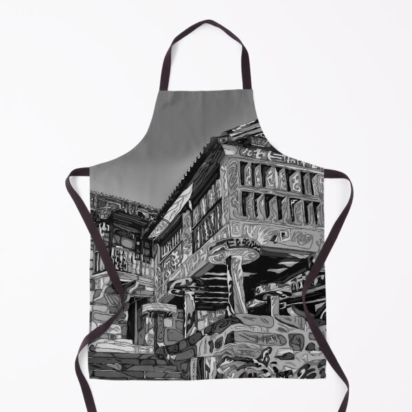 Item preview, Horreo de Combarro in Black and White designed and sold by cachaldora.