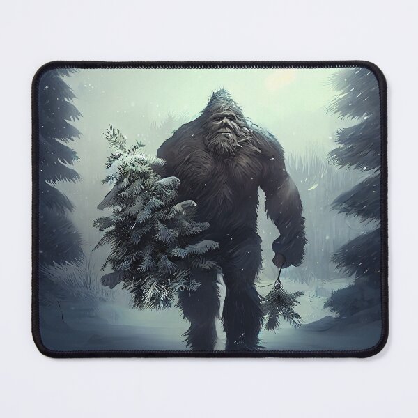 Item preview, A Bigfoot Christmas! designed and sold by CosmicScare10.