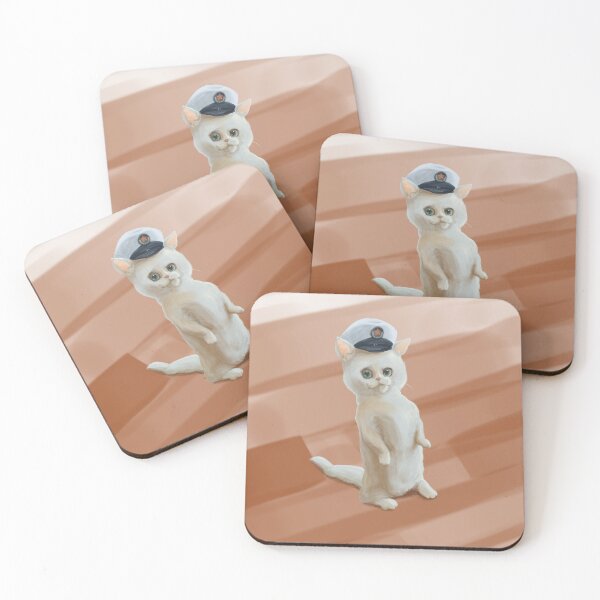 Item preview, cat captain designed and sold by Drawabook.