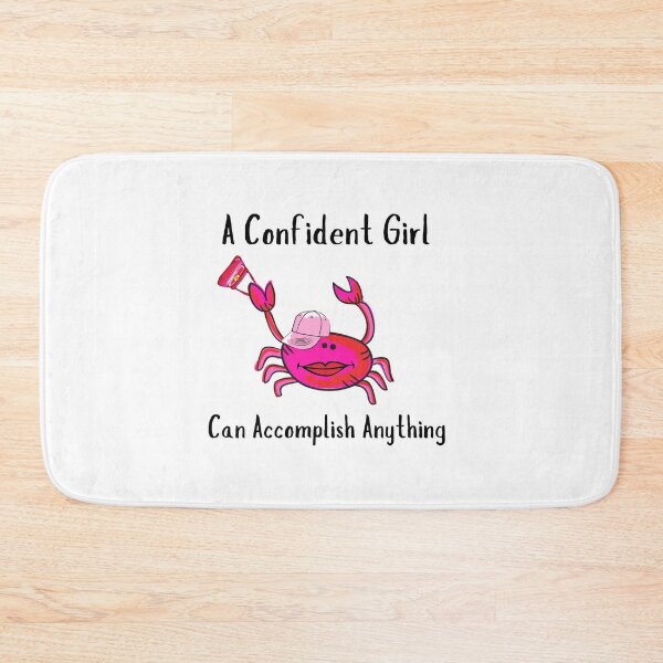 Item preview, CONFIDENT GIRL CRAB FUNNY PINK BASEBALL CAP HANDBAG designed and sold by EllieMonroe.