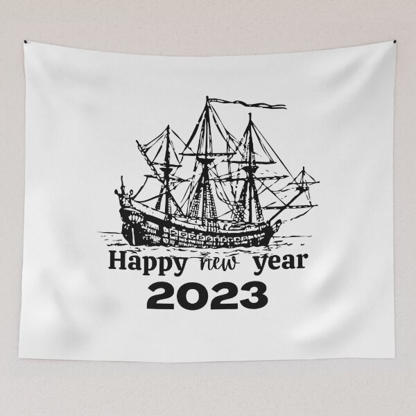 Item preview, HAPPY NEW YEAR 2023 - NEW YEAR 2023 DESIGN designed and sold by WBP Mart.
