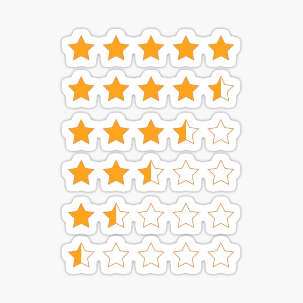 Ratings 5 Star Review Sticker by Trylo India