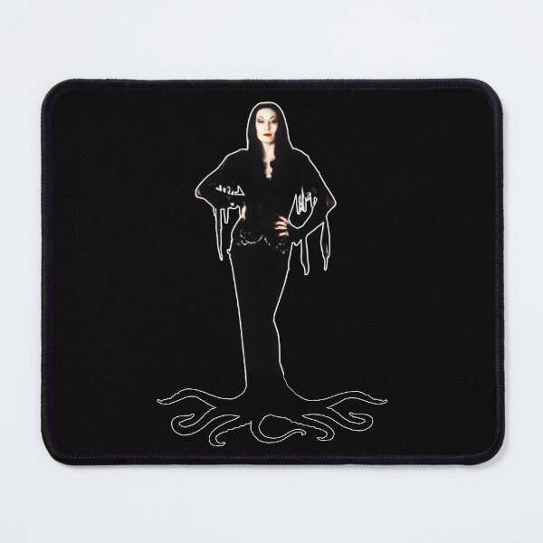 Item preview, Morticia Addams Anjelica Huston Tentacle Dress Digital Art designed and sold by Gogmagosh.