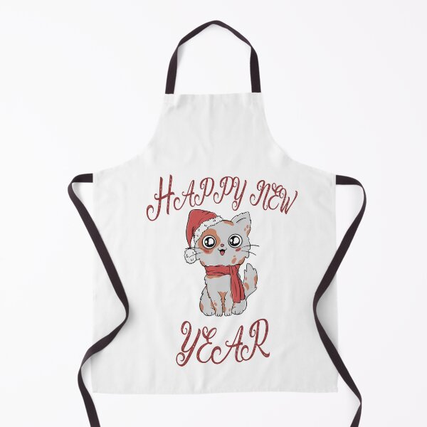 Item preview, Happy cute Christmas cat designed and sold by Catchy Catch.