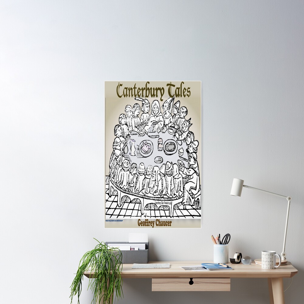 Canterbury Tales Poster for Sale by KayeDreamsART